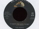 Northern Soul 45 - H.B. Barnum - It Hurts Too Much To Cry on RCA