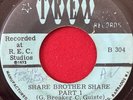 killer funk GAYLORDS POWER UNION Share Brother Share 45 BREAKS Barbados 7