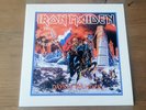 Iron Maiden Days of Thunder LP vinyl test Pressing