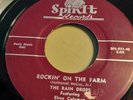 THE RAIN DROPS rockin' on the farm SPIN IT 572 rare DOO-WOP R&B 45 glossy NM