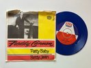 Freddy Cannon 45 + Picture Sleeve Rockabilly Sweden BLUE WAX MINT