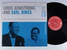 LOUIS ARMSTRONG & EARL HINES Vol. 3 COLUMBIA LP VG+ mono 2-eye promo f
