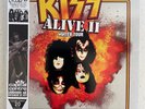 KISS 2LP CLEAR VINYL ALIVE II WINTER TOUR USA 1977 INCL OBI & PROGRAM
