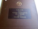GRIEG PIANO CONCERTO IN A MINOR -WALTER GIESEKING -BERLIN  OPERA HANS ROSBAUD