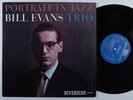BILL EVANS TRIO Portrait In Jazz RIVERSIDE LP mono f