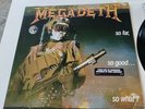 MEGADETH So Far So Good So What 1988 vinyl 12