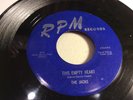 JACKS (CADETS) RPM 444-THIS EMPTY HEART/MY CLUMSY HEART - CAL DOO-WOP R&B R&R 45