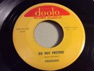 PENGUINS-DOOTO 435-DO NOT PRETEND/IF YOU'RE MINE - CALIF DOO-WOP R&B R&R 45 1958