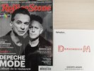 Depeche Mode Rolling stone magazine France + single 7 Ghosts again
