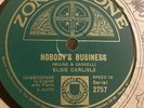 ELSIE CARLISLE Nobody's Business ZONOPHONE 2757 10