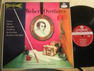 London CS 6074 FFSS BLUEBACK Weber 6 Overtures Ansermet 1959 2E NM