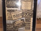 VINTAGE BODYSNATCHERS CLIPPINGS ADVERTISEMENTS THE SELECTER FRAMED