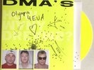 DMA’s - How Many Dreams Signed Neon Yellow Vinyl Autographed Handwritten Lyrics
