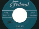 MEL WILLIAMS - Soldier Boy / Lonely Heart - FEDERAL - Doo Wop R&B 45