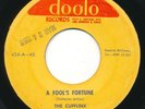 CUFFLINX - Fool's Fortune / Tricky Knees - DOOTO - Killer R&B Doo Wop 45