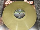 status quo gold vinyl lp tesco ltd edition of 12 gold bars