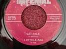 LEW WILLIAMS - Cat Talk / Gone Ape Man ORIGINAL PRESS  IMPERIAL Rockabilly 45