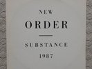 New Order Substance Vinyl Record LP 1987 Qwest Records Embossed Cover Nice