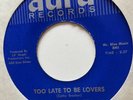 Northern Soul RARE 45 Vonnie Vale Too Late To Be Lovers AKA Donna Fargo