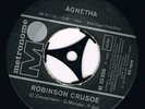 AGNETHA von ABBA * Robinson Crusoe * seltene deutsche Metronome Single