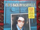 ELVIS PRESLEY BACK IN NASHVILLE  2 X SEA BLUE LP SET.GRACELAND EXCLUSIVE.RARE
