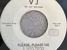 THE BEATLES Please, Please Me / From Me To You (1964) Vee Jay VJ-581 45 White VG