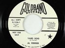 Rockabilly 45 - Al Ferrier - Yard Dog - Goldband - VG+ mp3