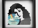 Tiffany - I Think We're Alone Now - Original Framed Vinyl Record Art 1987