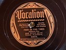 Vocalion 03076 Bob Wills Texas Playboys  78 rpm Country  1ST SESSION   E-/E 1935