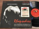 STOKOWSKI   RHAPSODIES LISZT ENESCO / RCA LSC-2471 LIVING STEREO TAS ED1 1961 LP