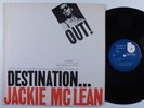 JACKIE MCLEAN Destination Out  BLUE NOTE LP VG+ stereo UA h