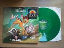 DISNEY - BAMBI - SOUNDTRACK OST - GREEN COLORED VINYL LP