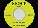 Garage/Surf 45 - Contemporaries - Fool For Temptation/Think Young - Richie - VG+