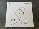 SLEAFORD MODS 'UK GRIM' SIGNED WHITE LABEL TEST PRESSING