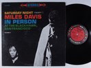 MILES DAVIS In Person Vol. II - Saturday Night COLUMBIA LP VG+ 6-eye h