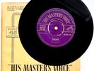 Elvis Presley Paralyzed / When My Blue Moon 1956 HMV 7
