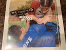 NEW FOUND GLORY STICKS & STONES RED WITH BLUE SPLATTER VINYL LP 1000 .