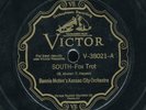78tk-Jazz-VICTOR-38021-Bennie Moten's Kansas City Orch.-(South/She's no trouble)