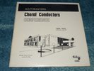 Southeastern Choral Conductors Conference, 1968 Hugh Ross With Printed Inner
