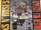 GUNS N ROSES Appetite For Destruction Vinyl LP Original Banned cover RED promo