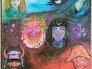KING CRIMSON-IN THE WAKE OF POSEIDON 1970 VINYL ALBUM-ISLAND ILPS 9127 *EX/EX*