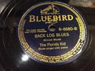 FLORIDA KID-BLUEBIRD 8680-BACK LOG BLUES/BABY TAKE ME BACK-PREWAR BLUES 78