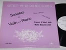 Coronet LPS 3042 Francois D'Albert Violin Sonatas Milhaud & Cesar Franck ED1 NM