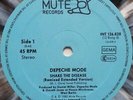 Depeche Mode Shake The Disease (Remixed Extended Version) GREY MARBLED VINYL
