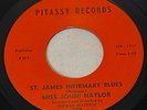 Miss Johni Naylor St. James Infirmary Blues Pitassy 208 Rare Popcorn R&B Soul 45