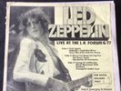 LED Zeppelin Live At The L A Forum stereo LZ 1234,double vinyl LP, very rare