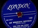 Vera Lynn Auf Wiederseh'n Sweetheart  78 PLAY GRADED Fully Tested