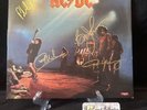 AC/DC - Let There Be Rock LP Vinyl Atco Records 1977 Autographed With Coa