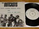 THE OUTCASTS - JUST ANOTHER TEENAGE REBEL - GOOD VIBRATIONS - 1978 - VERY GOOD++