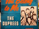 THE DUPREES - YOU BELONG TO ME  (LPC905)  EXCELLENT cond.  VERY RARE ALBUM